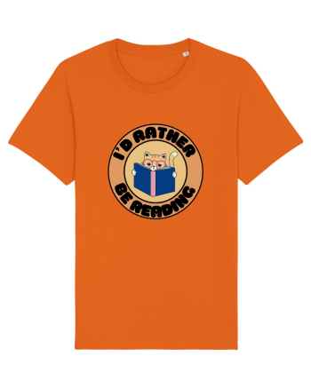 Bookish cat Bright Orange