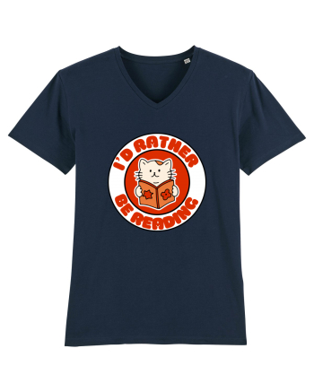 Bookish cat French Navy