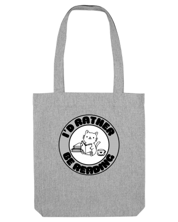 Bookish cat Heather Grey