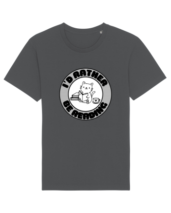 Bookish cat Anthracite