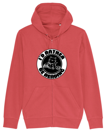 Bookish cat Carmine Red