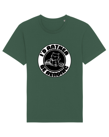 Bookish cat Bottle Green