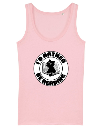 Bookish cat Cotton Pink