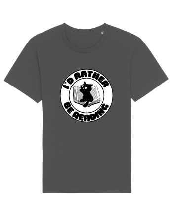 Bookish cat Anthracite