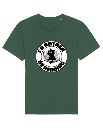 Bookish cat Bottle Green