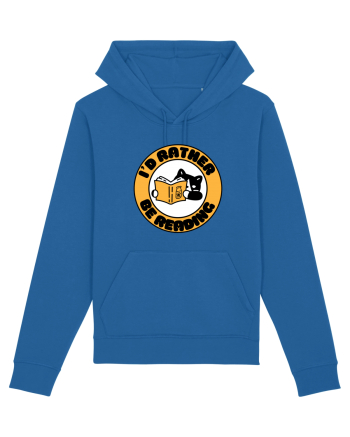 Bookish cat Royal Blue