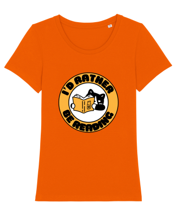 Bookish cat Bright Orange