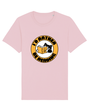 Bookish cat Cotton Pink