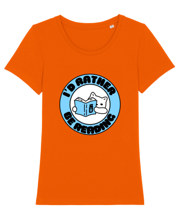 Bookish cat Bright Orange