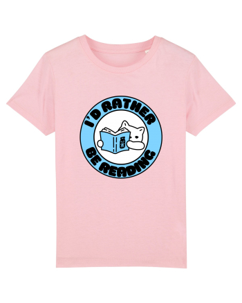 Bookish cat Cotton Pink