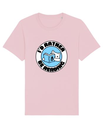 Bookish cat Cotton Pink