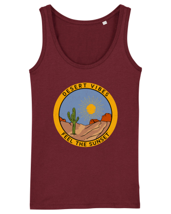 Feel the sunset Burgundy