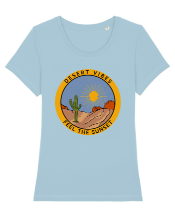 Feel the sunset Sky Blue