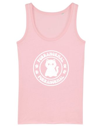 Purranormal Cat Pun Cotton Pink