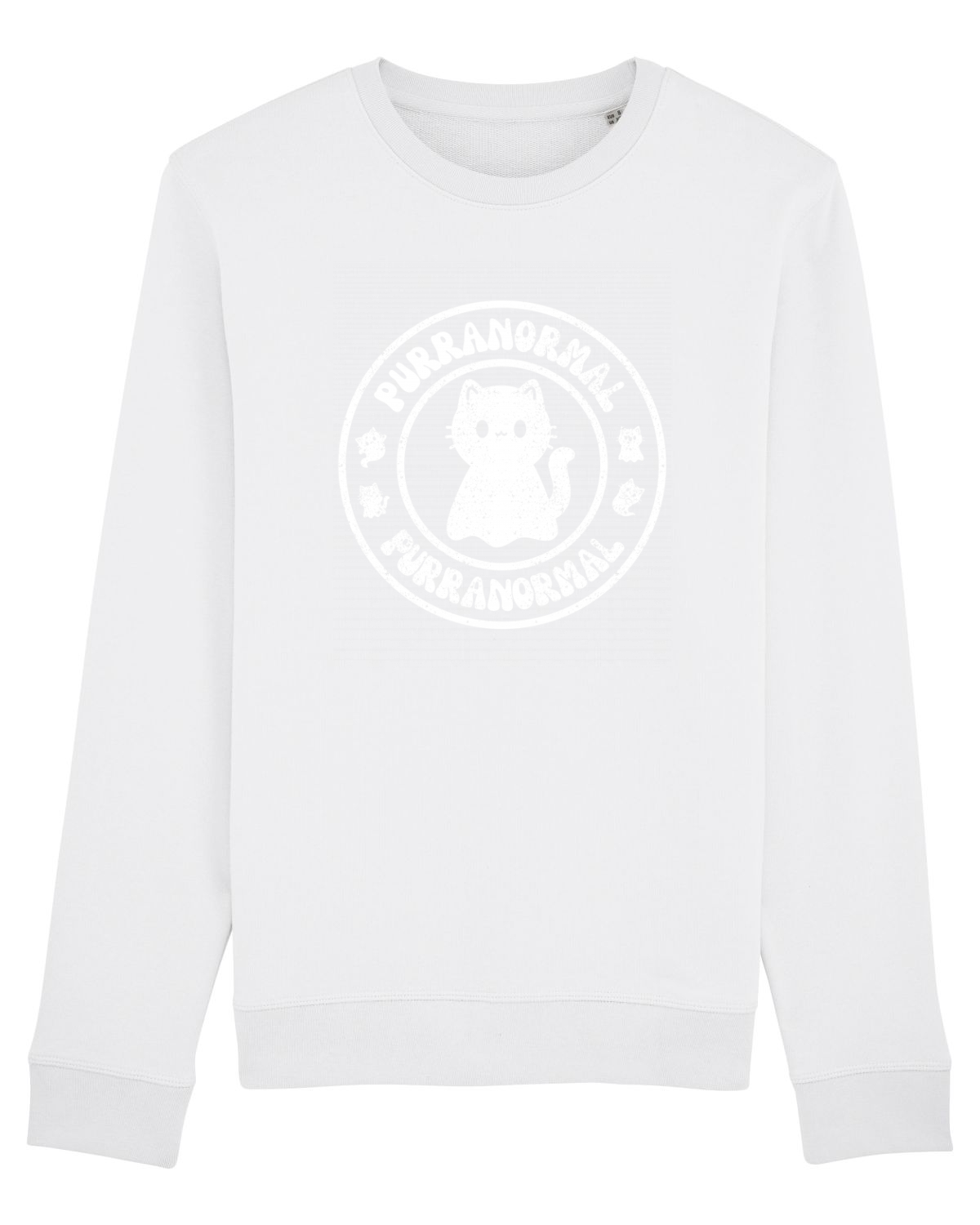 Bluză mânecă lungă Unisex Rise White
