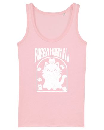 Purranormal Cat Pun Cotton Pink