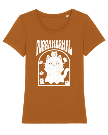 Purranormal Cat Pun Roasted Orange