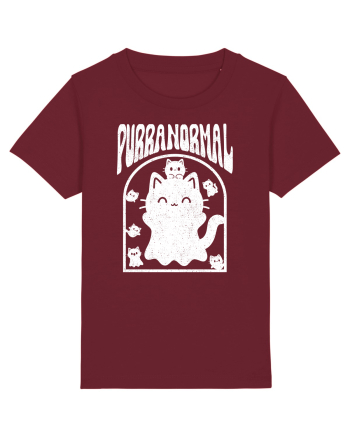 Purranormal Cat Pun Burgundy