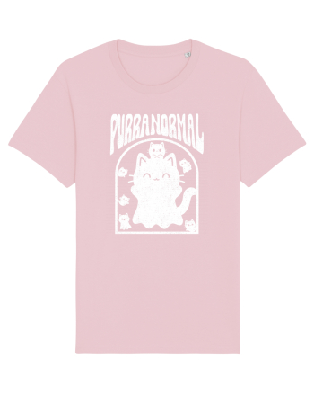 Purranormal Cat Pun Cotton Pink