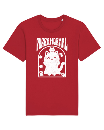 Purranormal Cat Pun Red