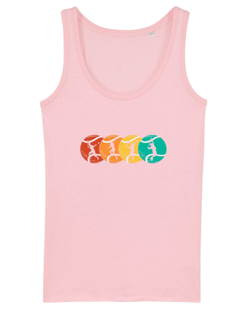 Retro Tennis Cotton Pink
