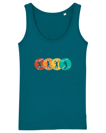 Retro Tennis Ocean Depth