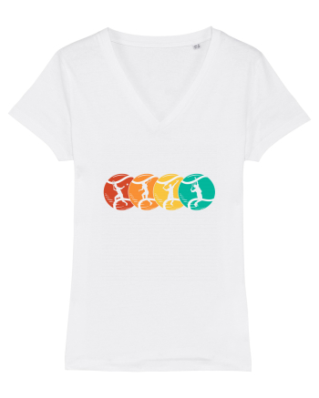 Retro Tennis White