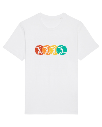 Retro Tennis White