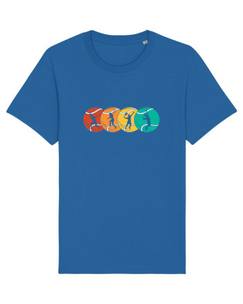 Retro Tennis Royal Blue