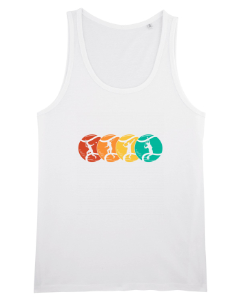 Retro Tennis White