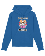 Kawaii Dog Reading A Book Hanorac Unisex Drummer