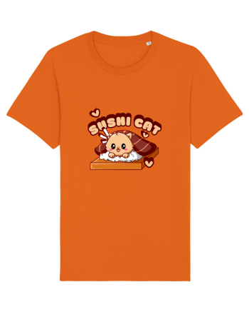 Sushi  Cat  Bright Orange