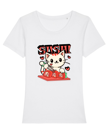 Sushi  Cat  White