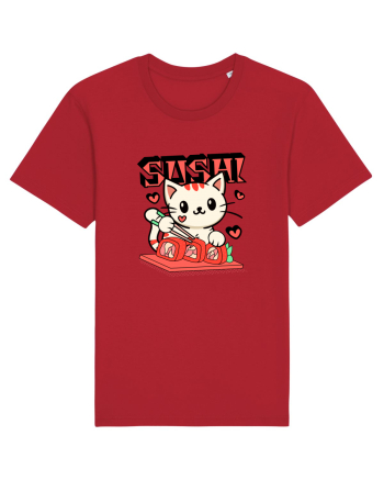 Sushi  Cat  Red