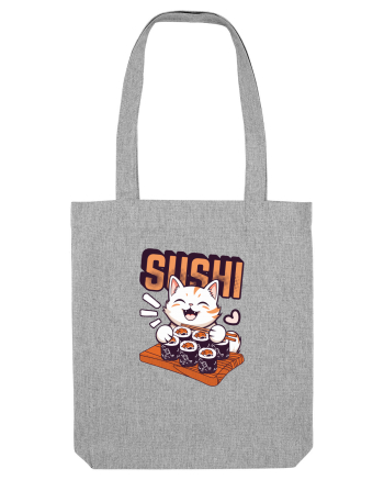 Sushi  Cat  Heather Grey