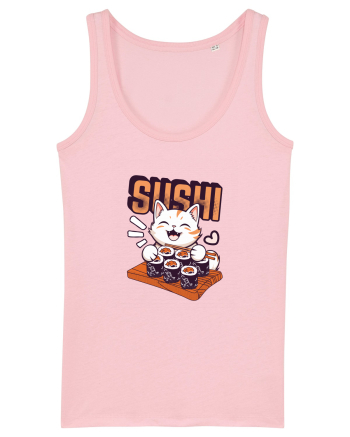 Sushi  Cat  Cotton Pink