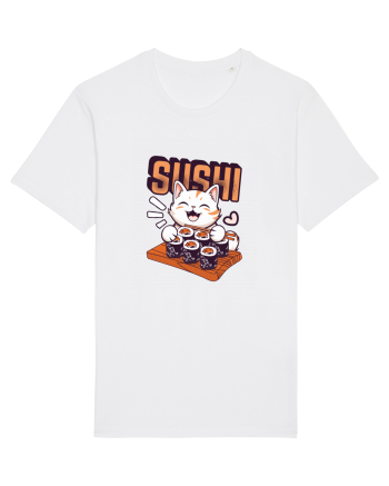 Sushi  Cat  White