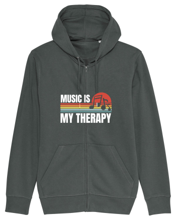Music Is My Therapy Anthracite