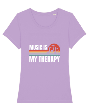 Music Is My Therapy Lavender Dawn