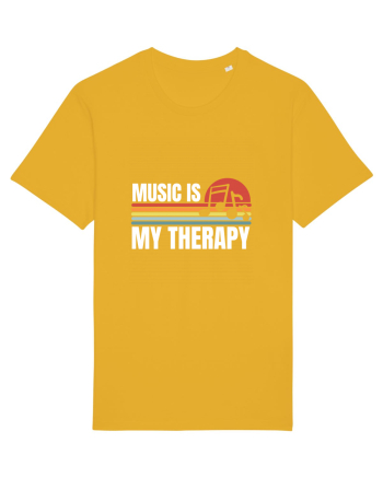 Music Is My Therapy Spectra Yellow