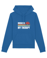 Music Is My Therapy Hanorac Unisex Drummer