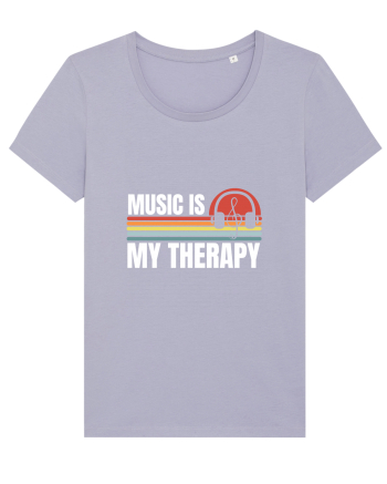 Music Is My Therapy Lavender