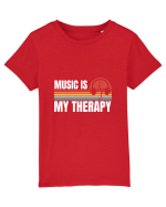 Music Is My Therapy Tricou mânecă scurtă  Copii Mini Creator