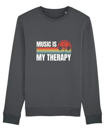 Music Is My Therapy Anthracite