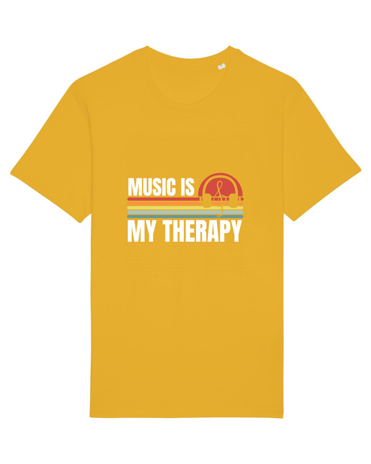 Tricou mânecă scurtă Unisex Rocker Spectra Yellow