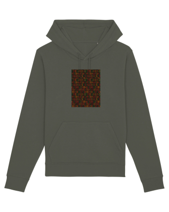 Black Background African Khaki