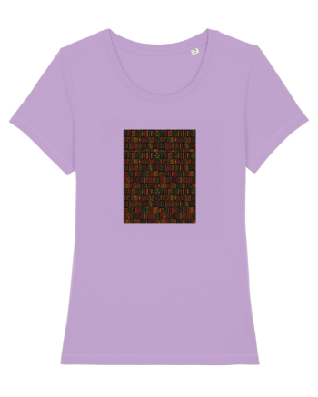 Black Background African Lavender Dawn