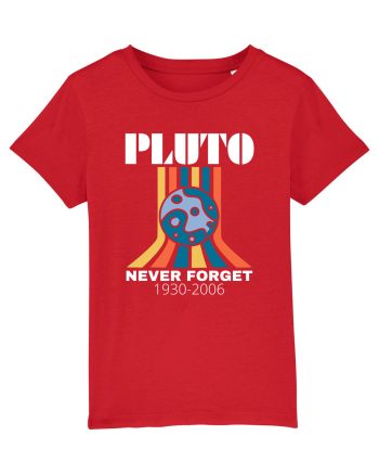 Pluto Never Forget Red