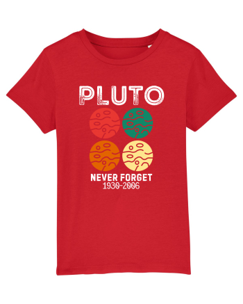 Pluto Never Forget Red