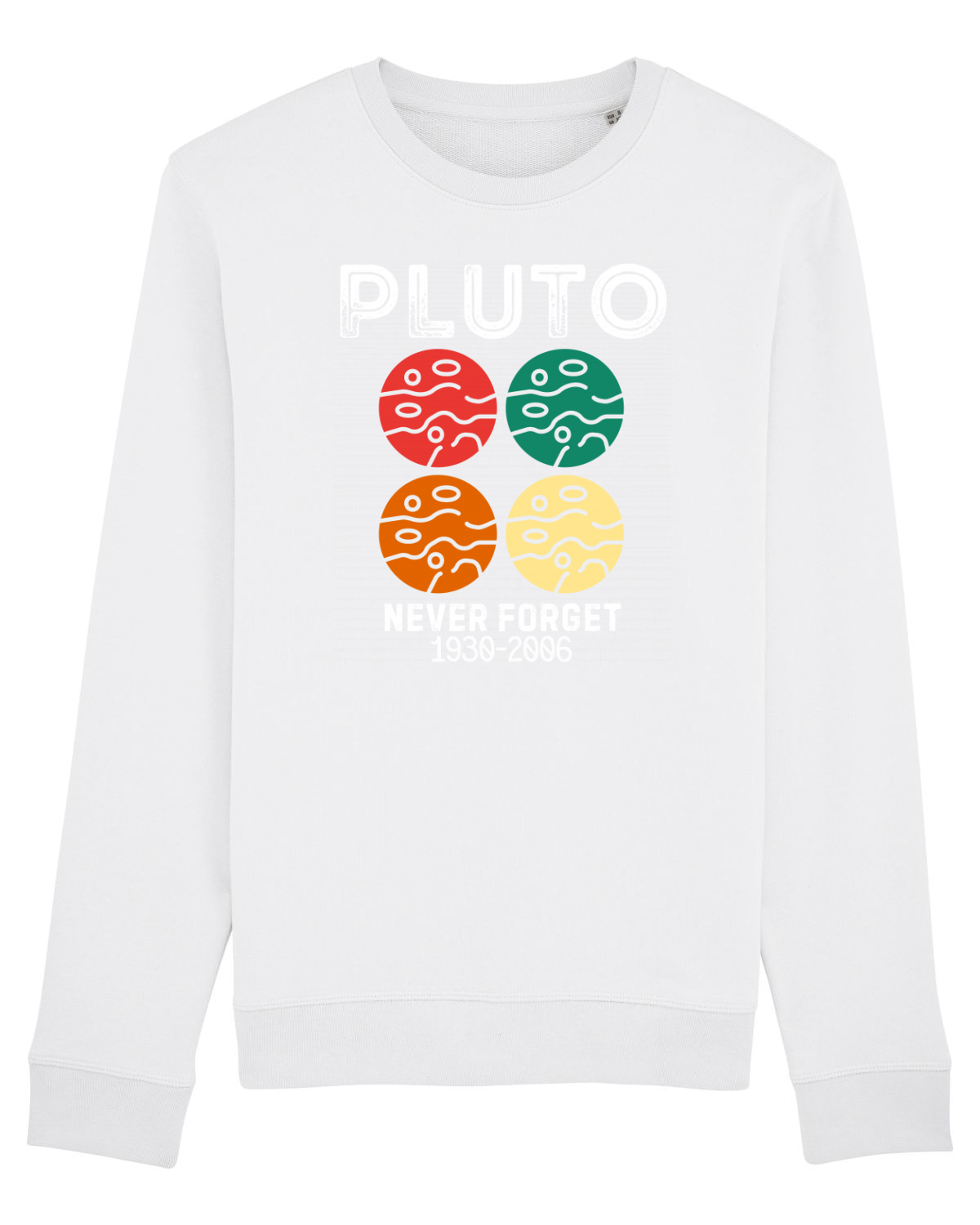 Bluză mânecă lungă Unisex Rise White